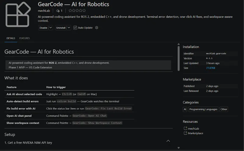 GearCode screenshot 2