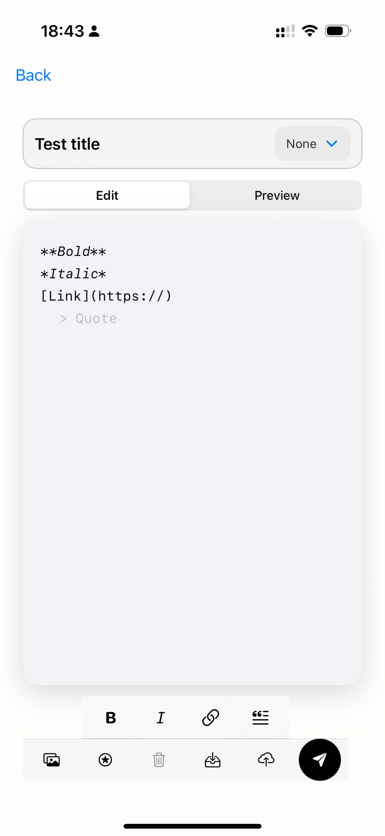 Média Taok écrit - Éditeur et éditeur de Markdown simple pour WordPress 3