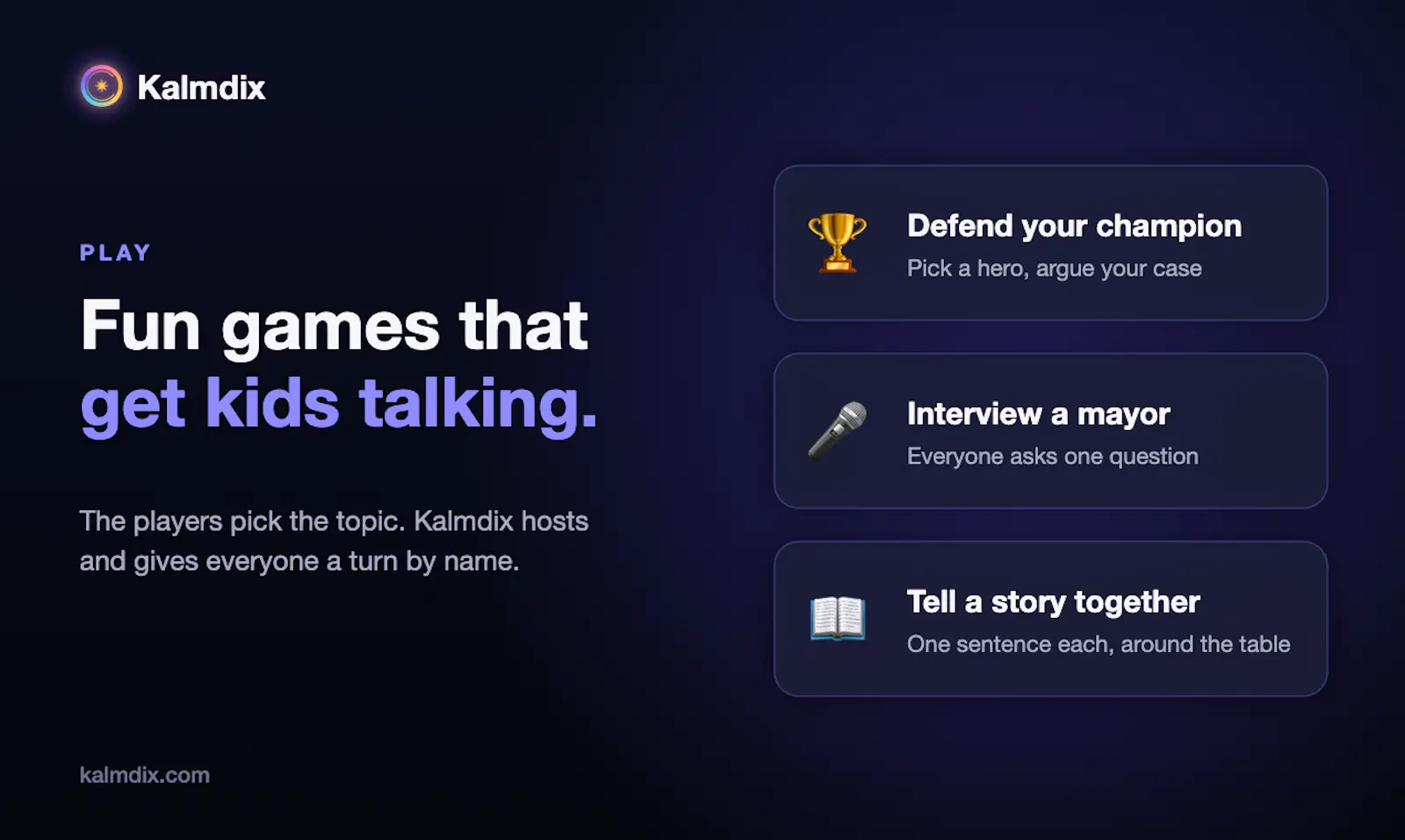 Kalmdix screenshot 2