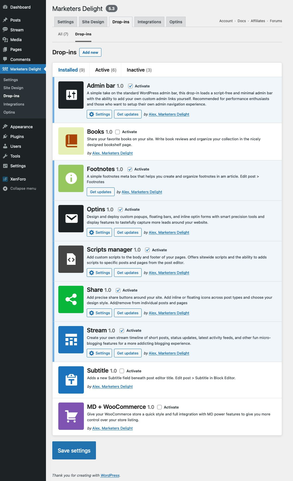Marketers Delight 5.3 (beta) gallery image