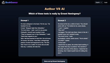 Bookguessr gallery image