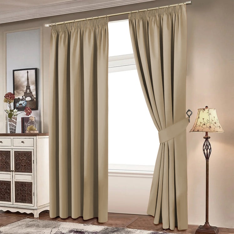 Pencil Pleat Blackout Curtains gallery image