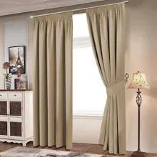 Pencil Pleat Blackout Curtains gallery image