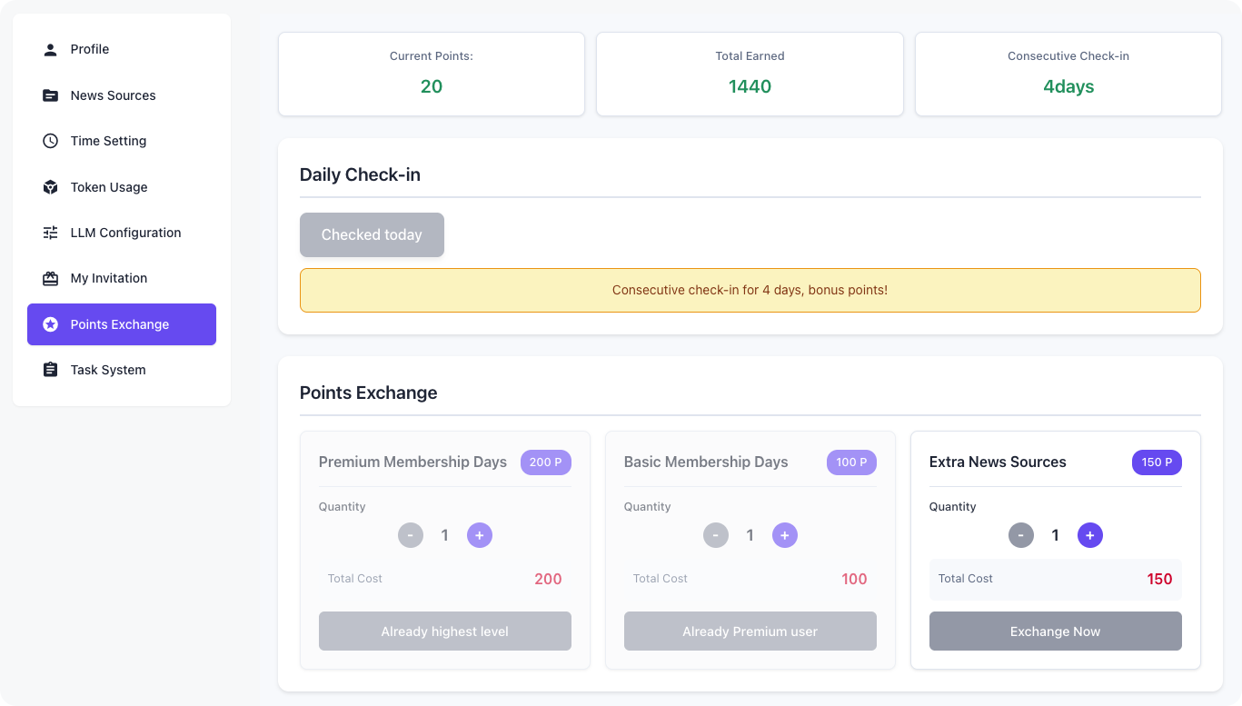 ReaDay — Make Your Own AI Newspaper gallery image