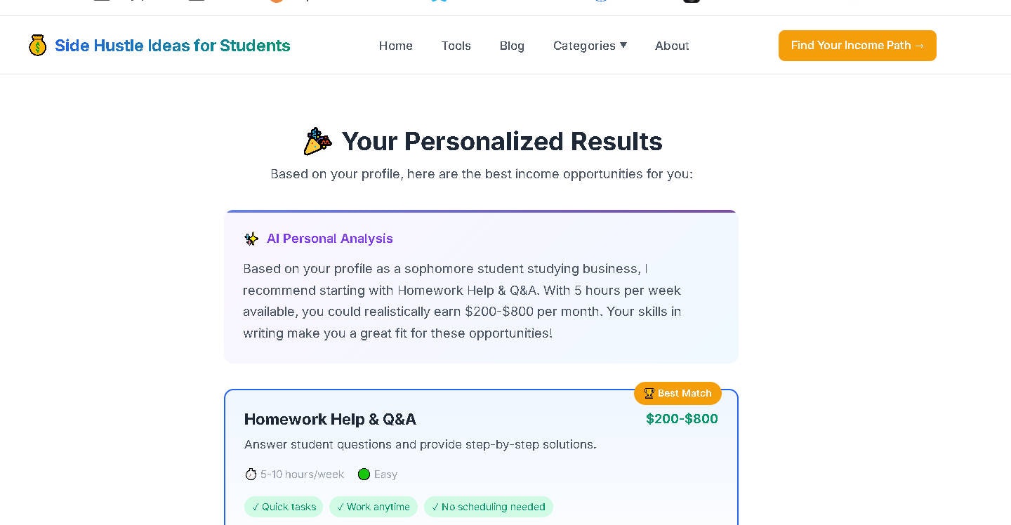 Side Hustle Ideas for Students gallery image