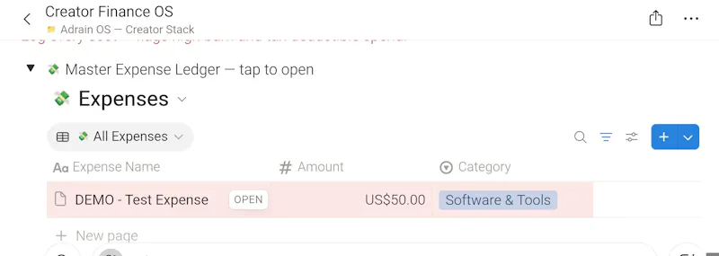Adrian OS — Creator Stack screenshot 6