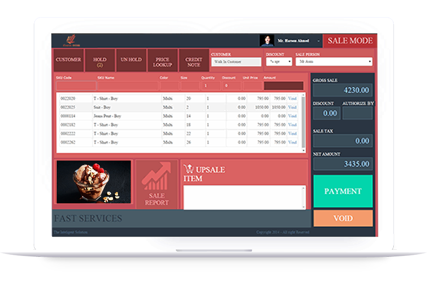 Corn Pos - Main product screenshot demonstrating key features and user interface