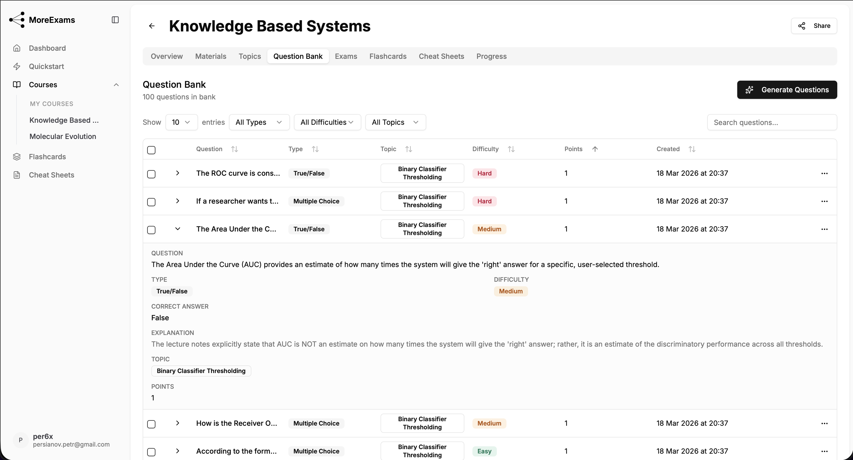 MoreExams gallery image