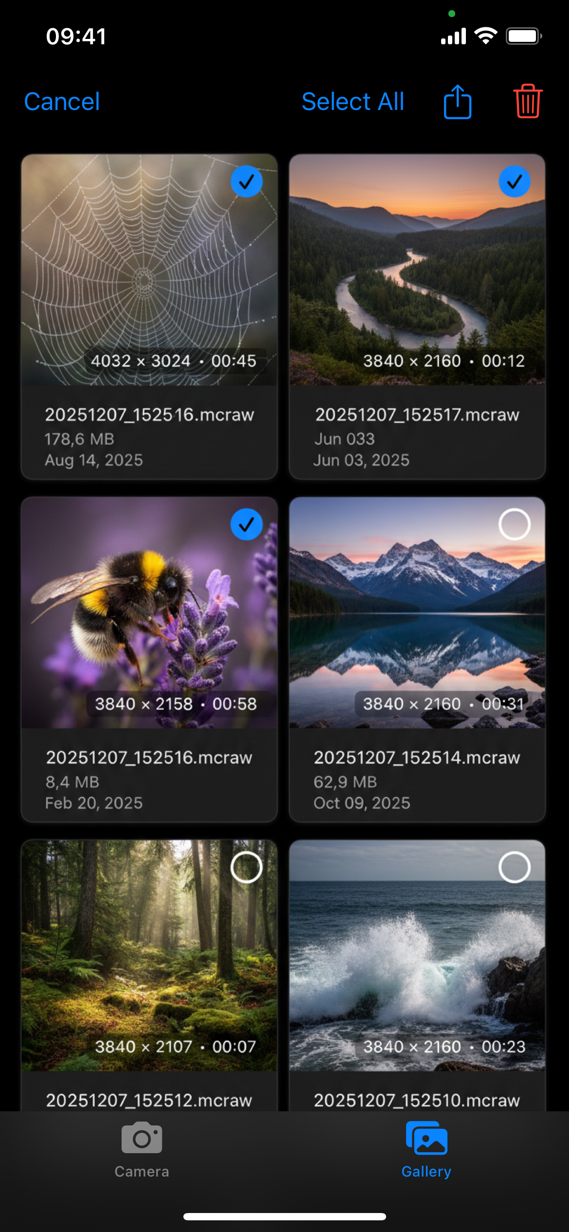 RAW Cam: CinemaDNG Video for iPhone gallery image