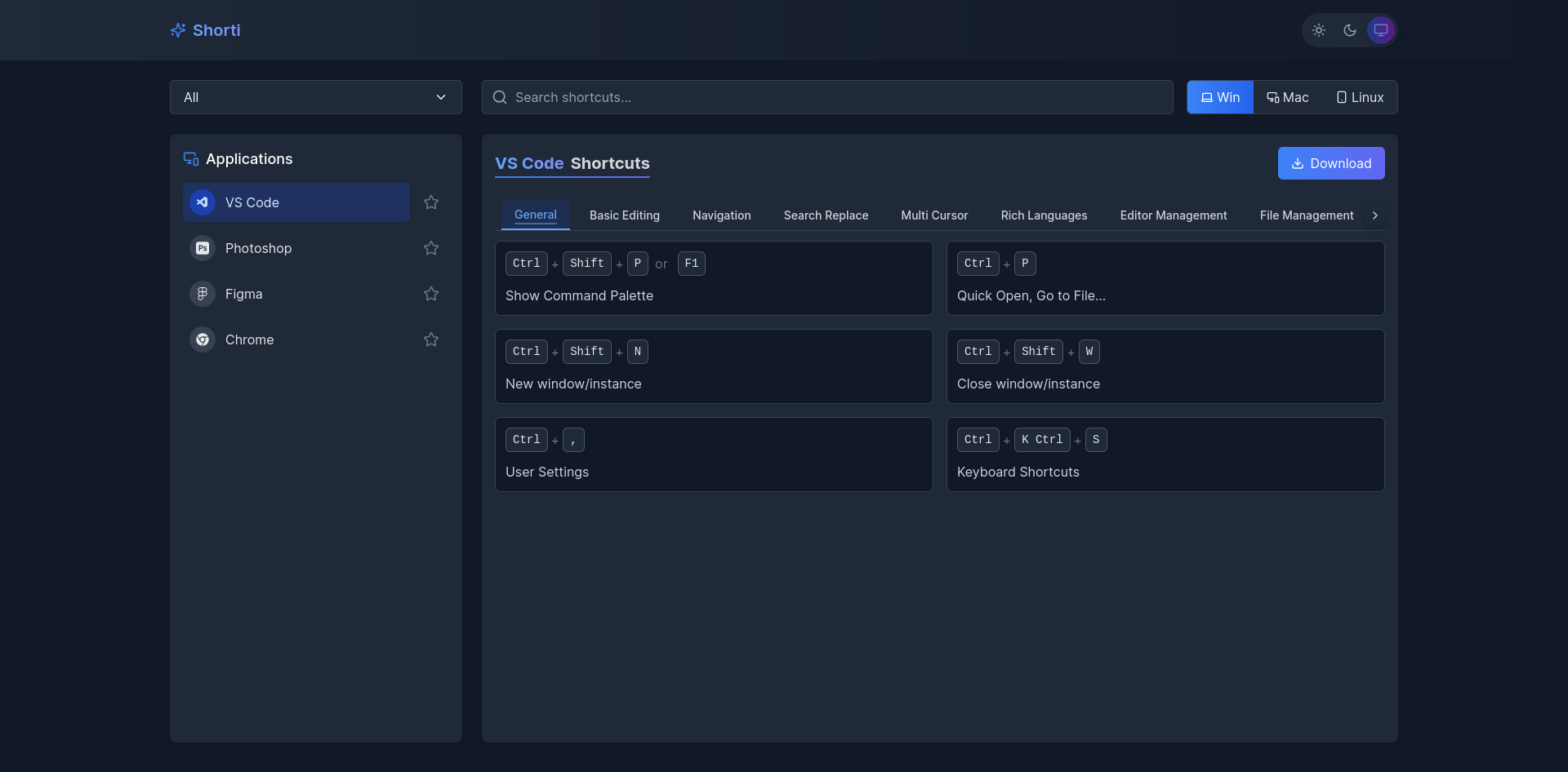 Shorti gallery image