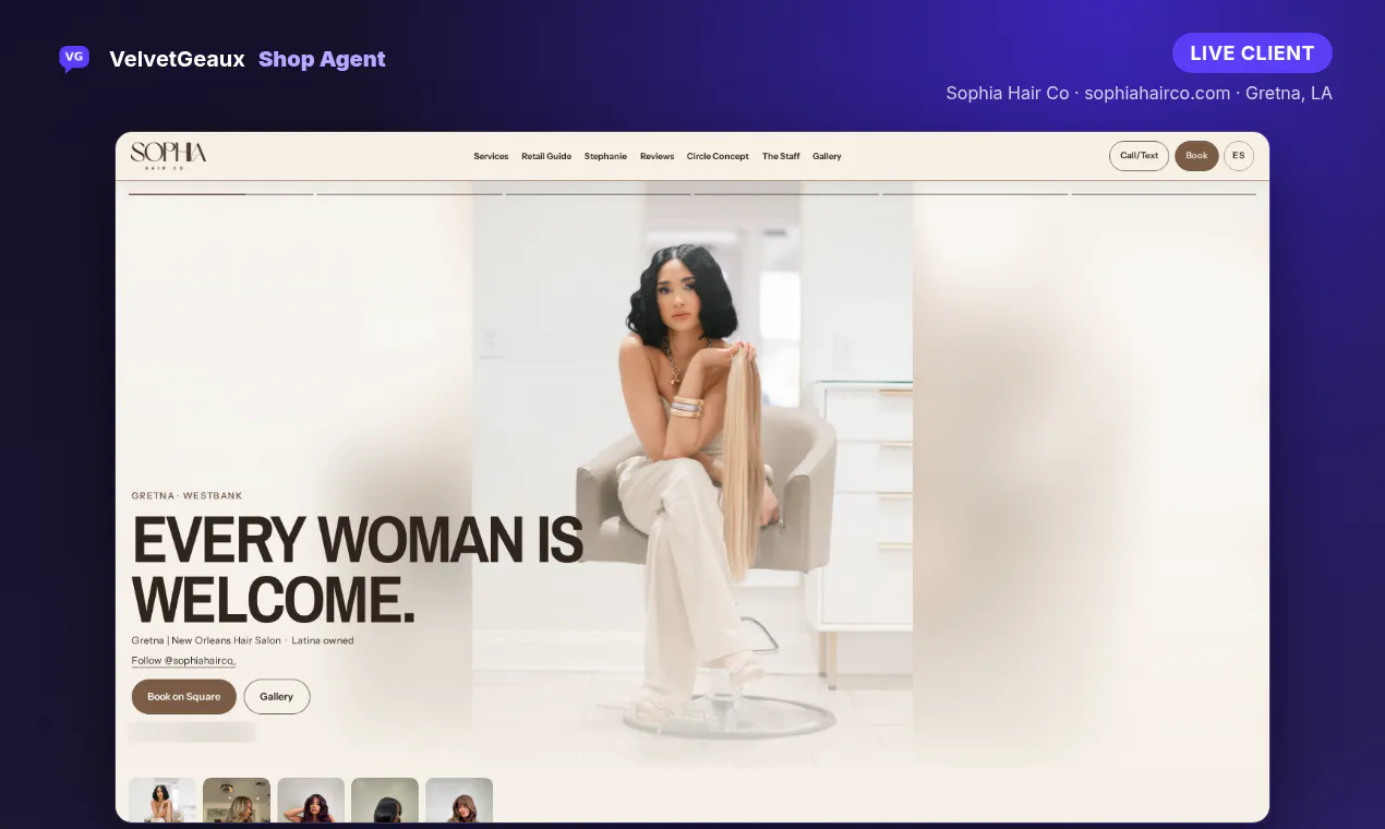 VelvetGeaux Shop Agent gallery image