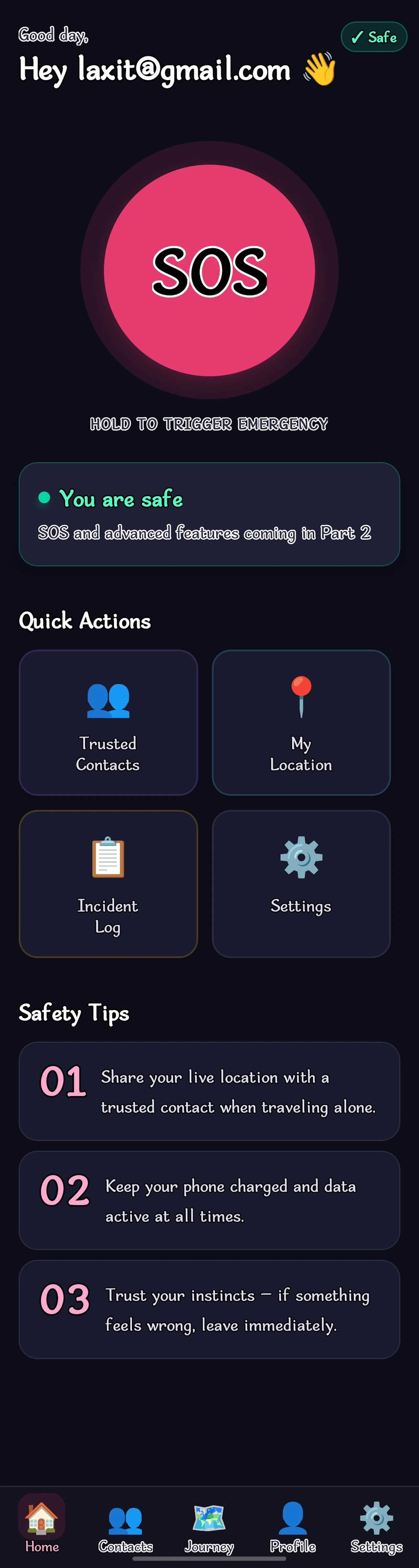 SafeHer screenshot 6