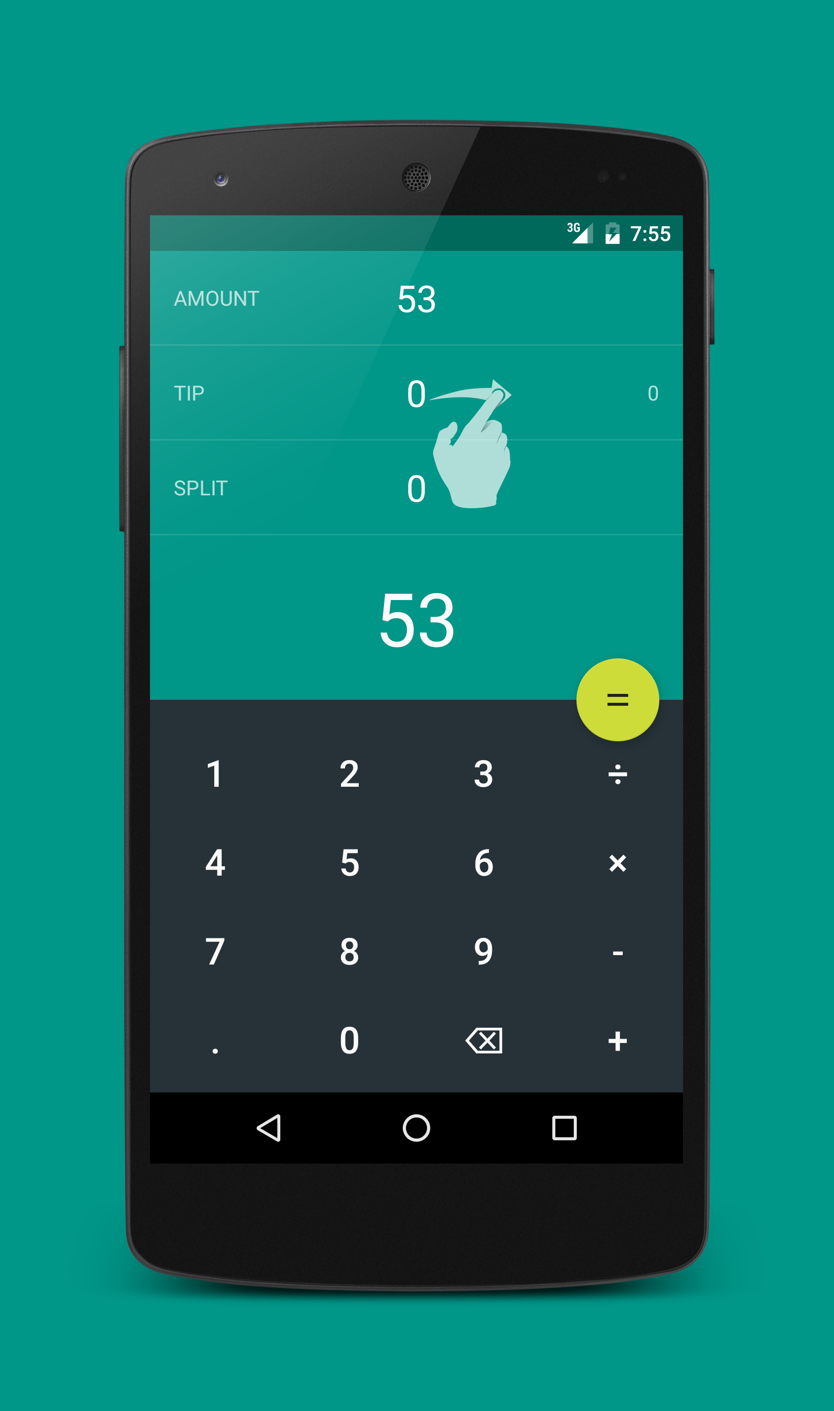 Calculator : Tip + Split gallery image