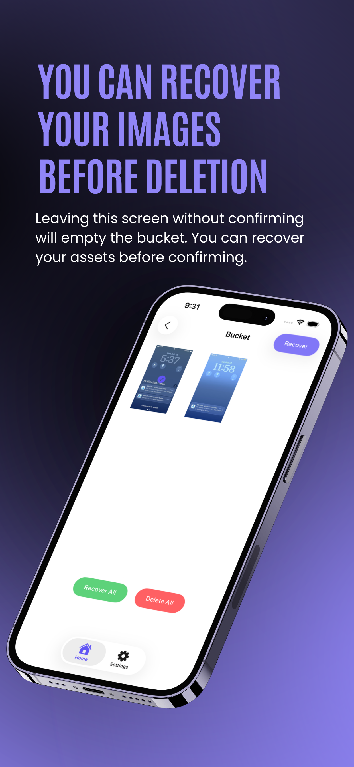 NBrushySwipe: photo cleaner - Screenshot 4 showing product features and functionality