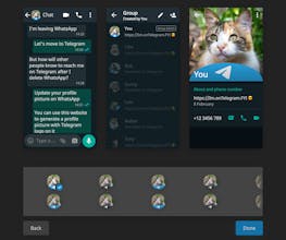 I'm on Telegram FYI gallery image