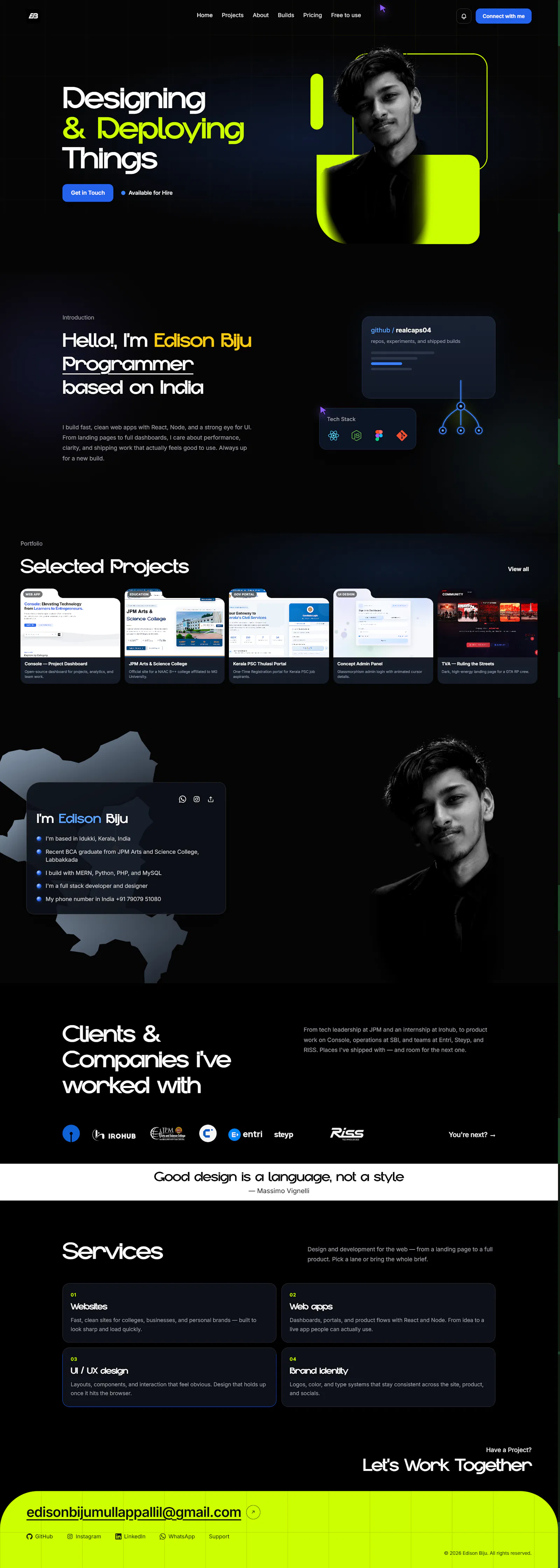 Consoleprojectsbycaps screenshot 3