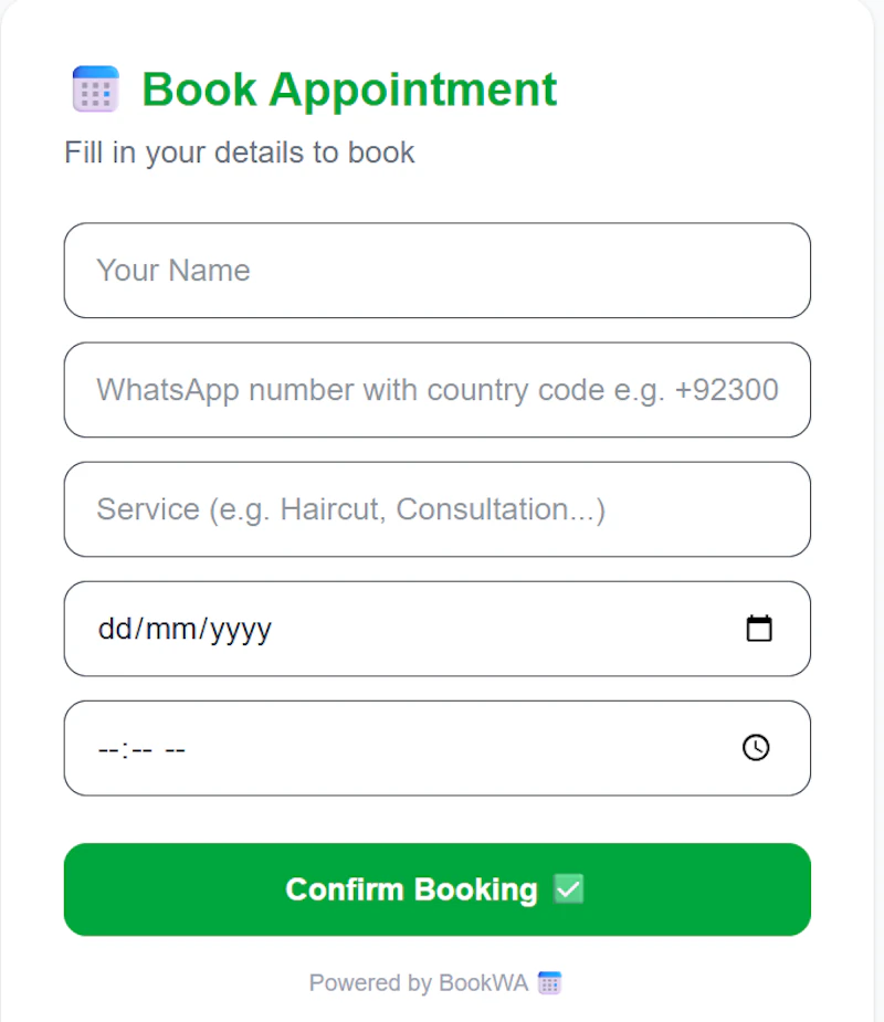 BookWA screenshot 3