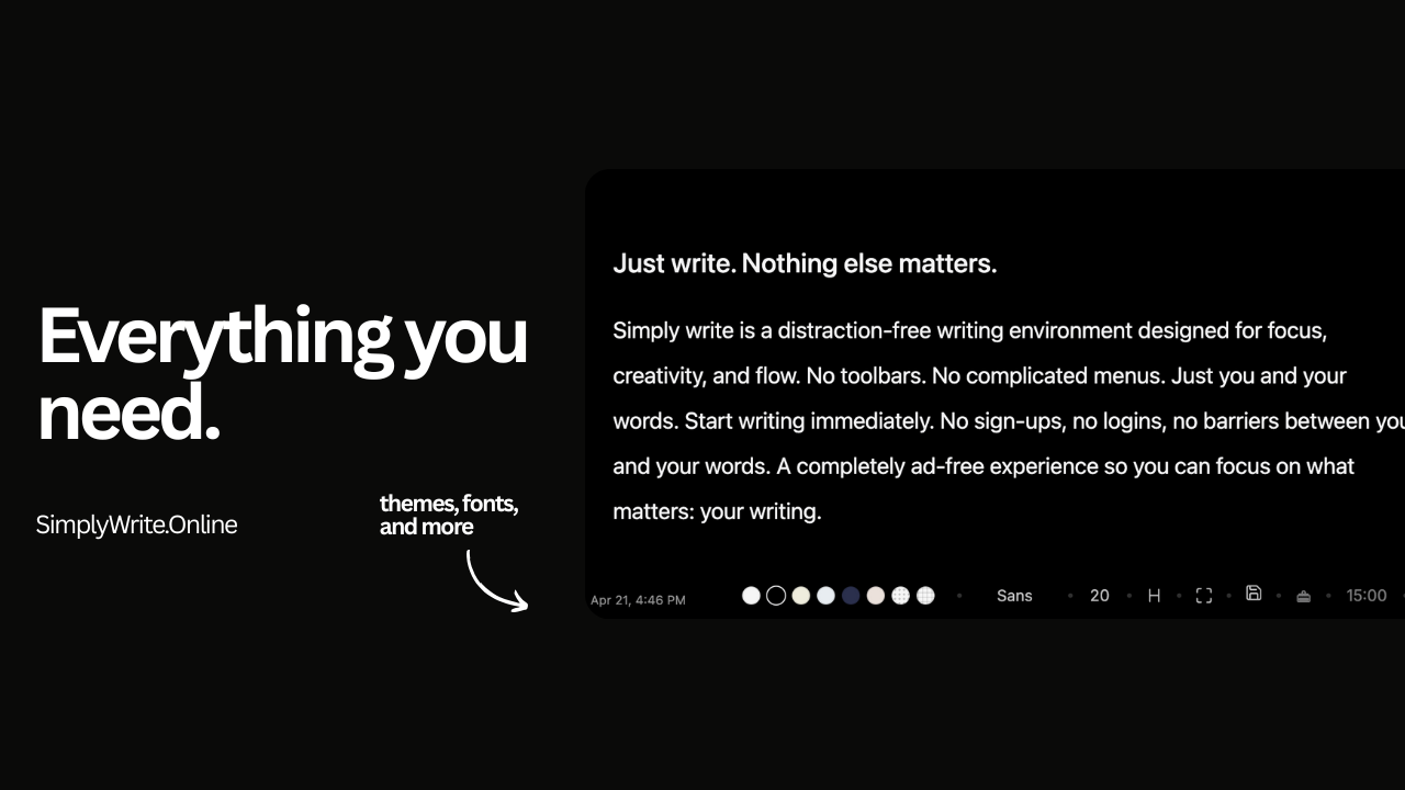 Simply Write gallery image