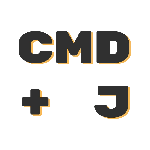 Command + J