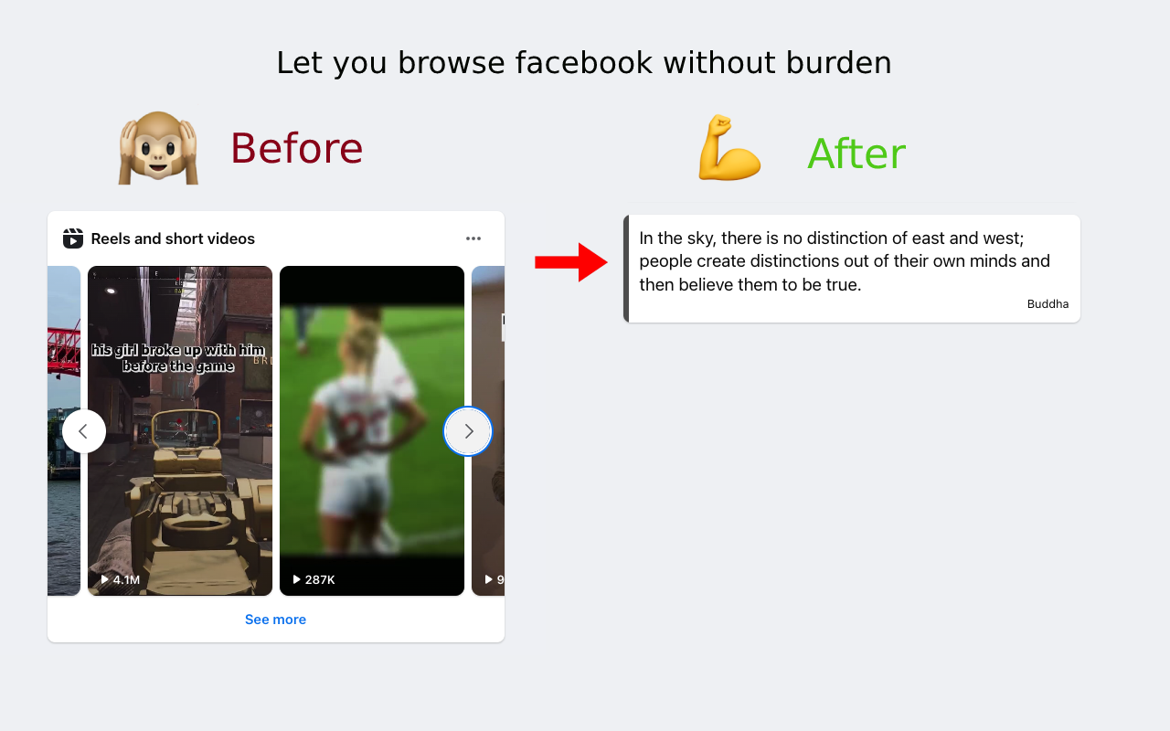 Média Supprimer les rouleaux pour Facebook 4