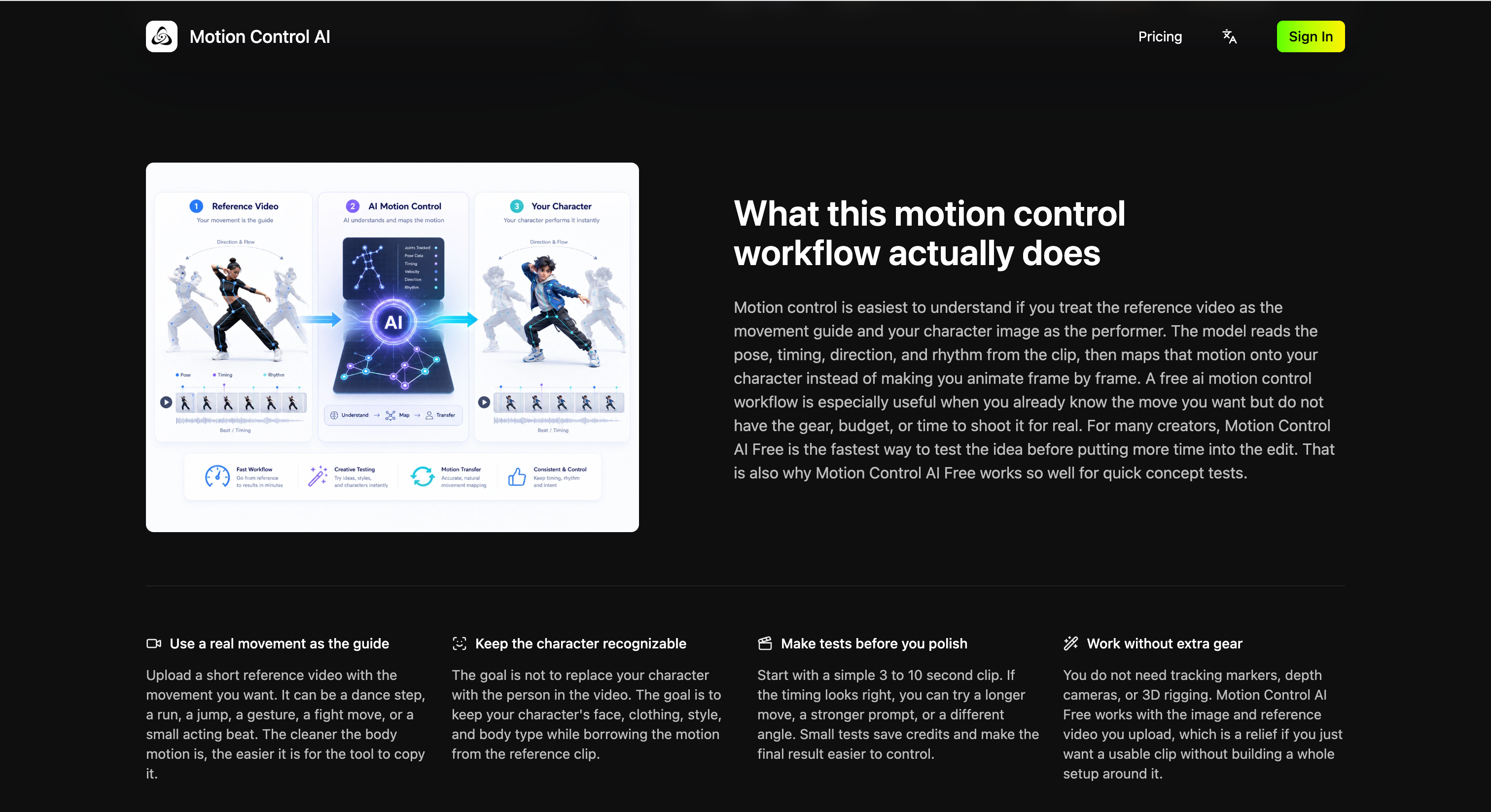 Motion Control AI gallery image