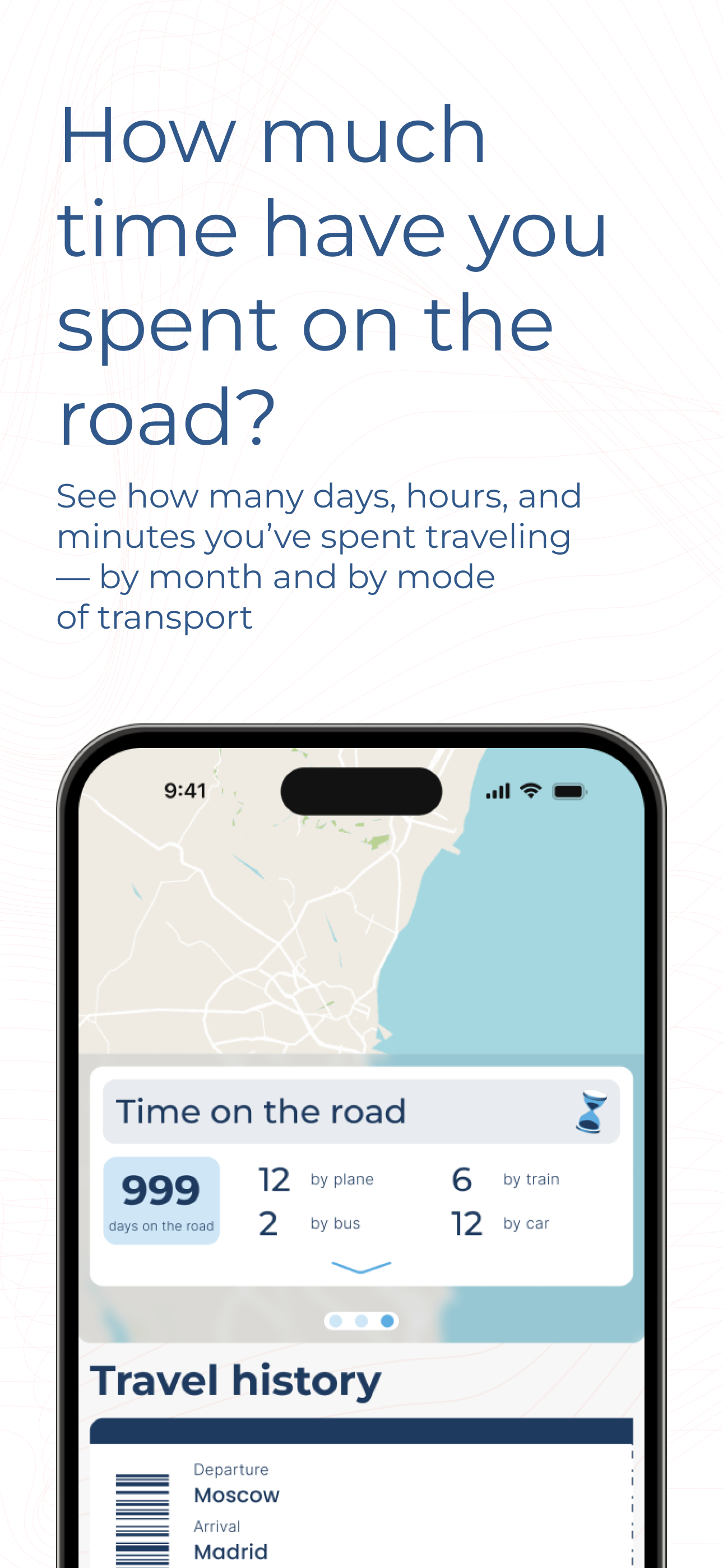 Stamped Travel - Screenshot 2 showing product features and functionality