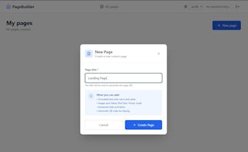 Instant QR Landing Pages gallery image