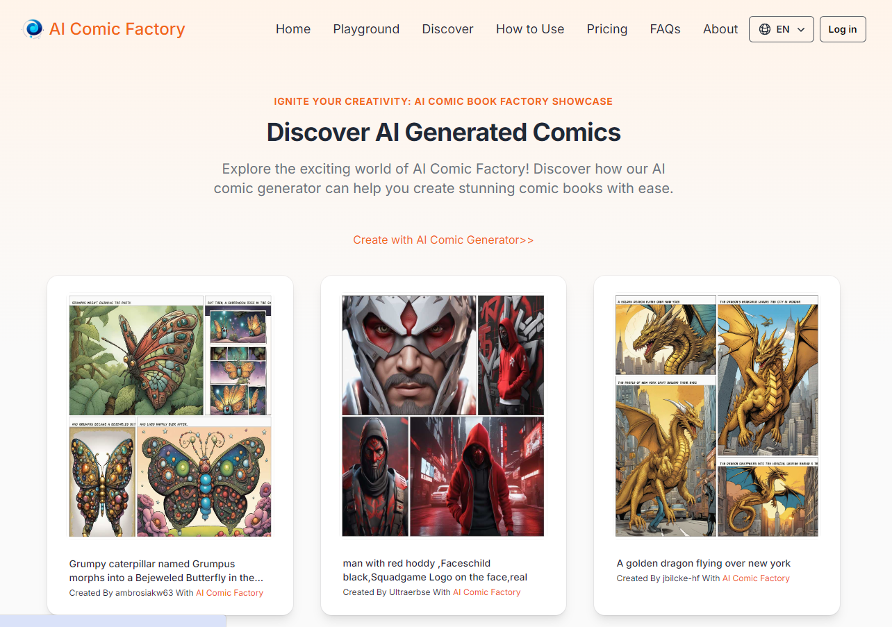 AI Comic Factory gallery image