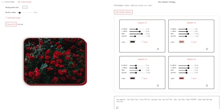 Advanced Box Shadow CSS Generator gallery image