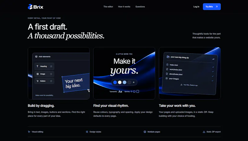 Brix Builder screenshot 2