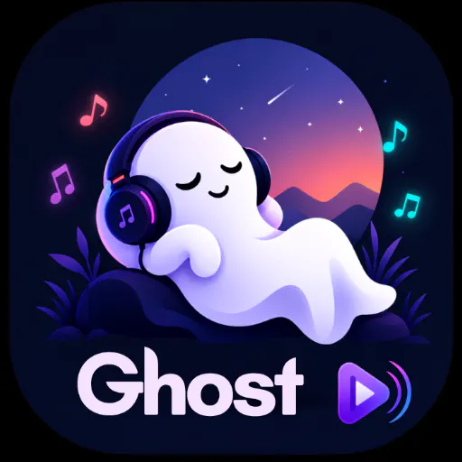 Ghost Music: Offline AI Player logo