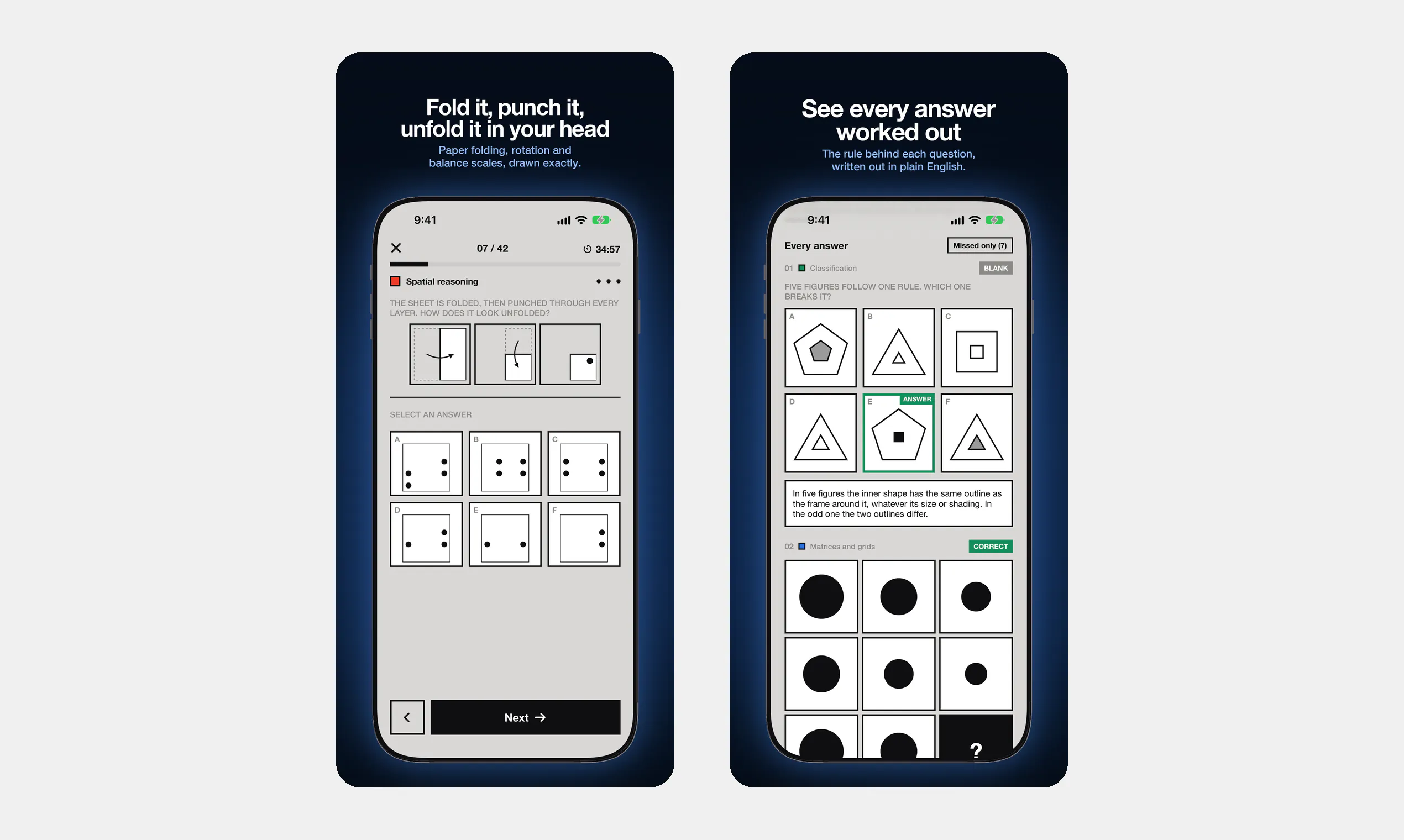 IQ Test: Reasoning Score gallery image