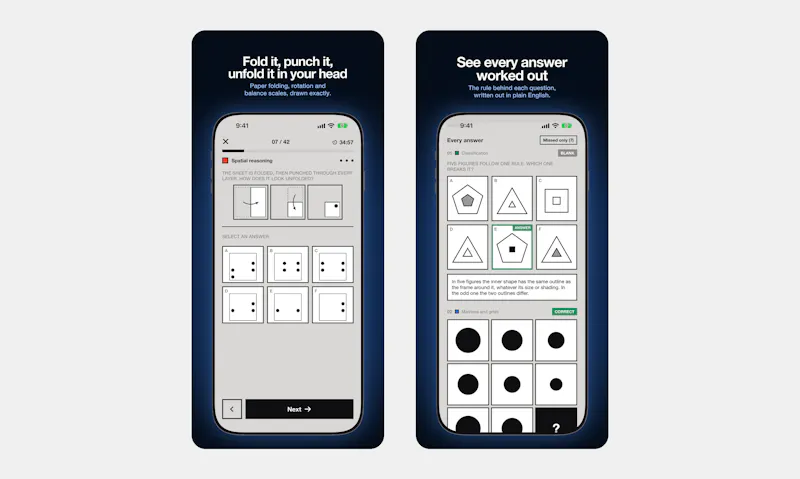 IQ Test: Reasoning Score screenshot 1