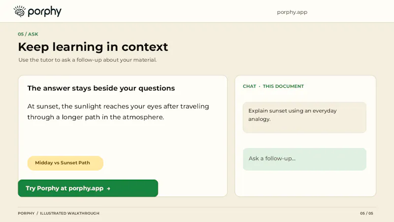 Porphy screenshot 4