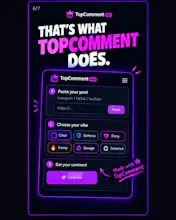 TopComment App gallery image