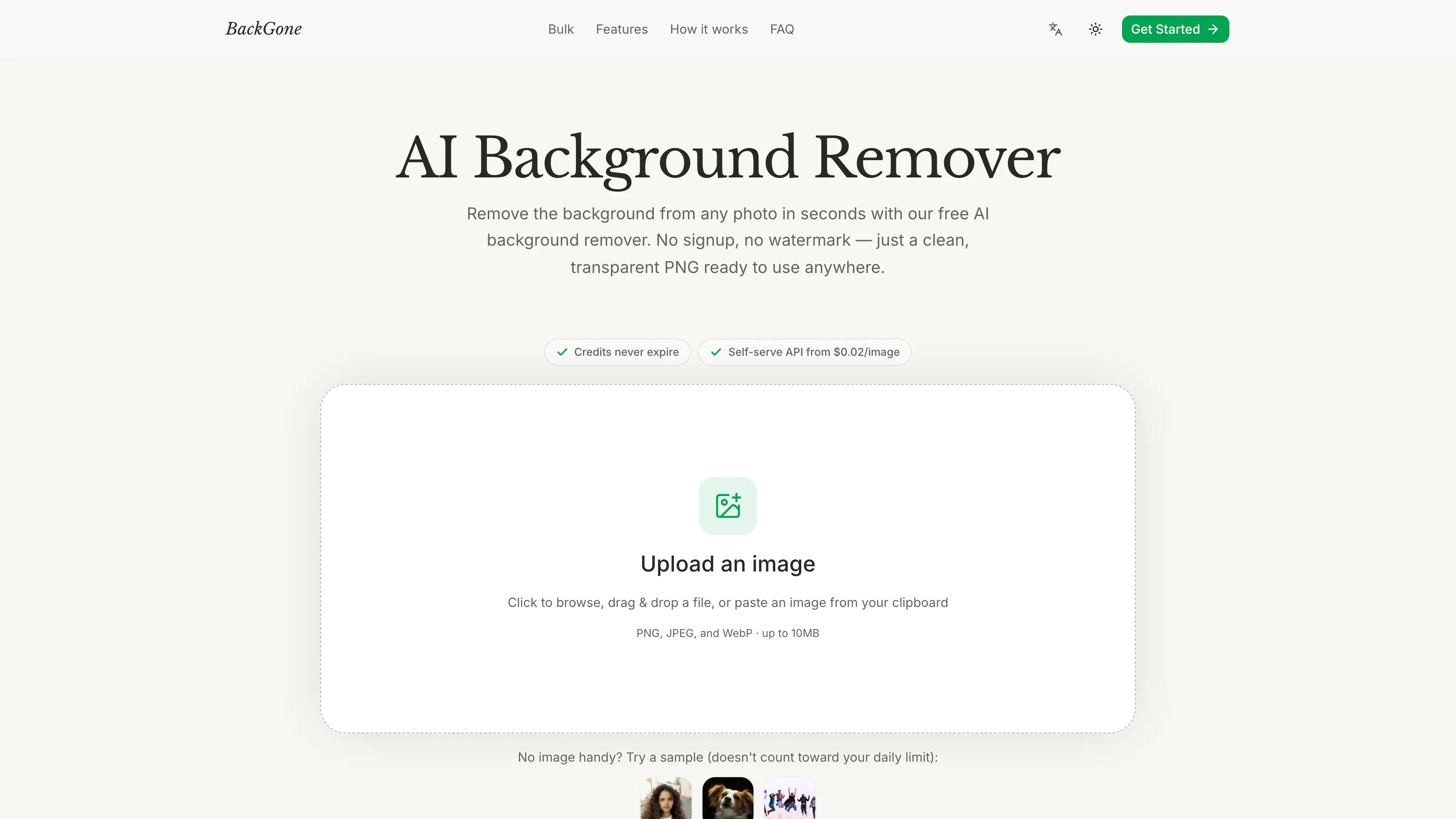 BackGone gallery image