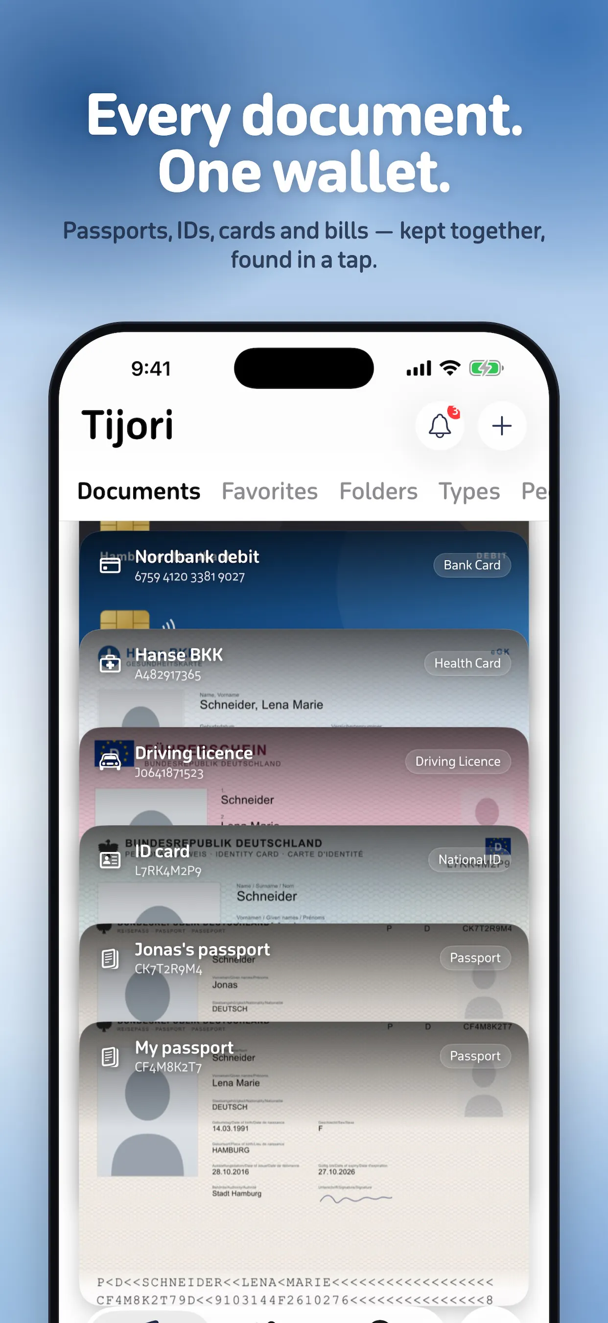 Tijori — Document Wallet for iPhone gallery image