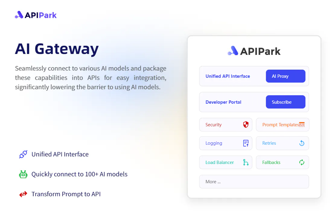 APIPark: #1 Open Source AI Gateway & API Developer Portal | Product Hunt