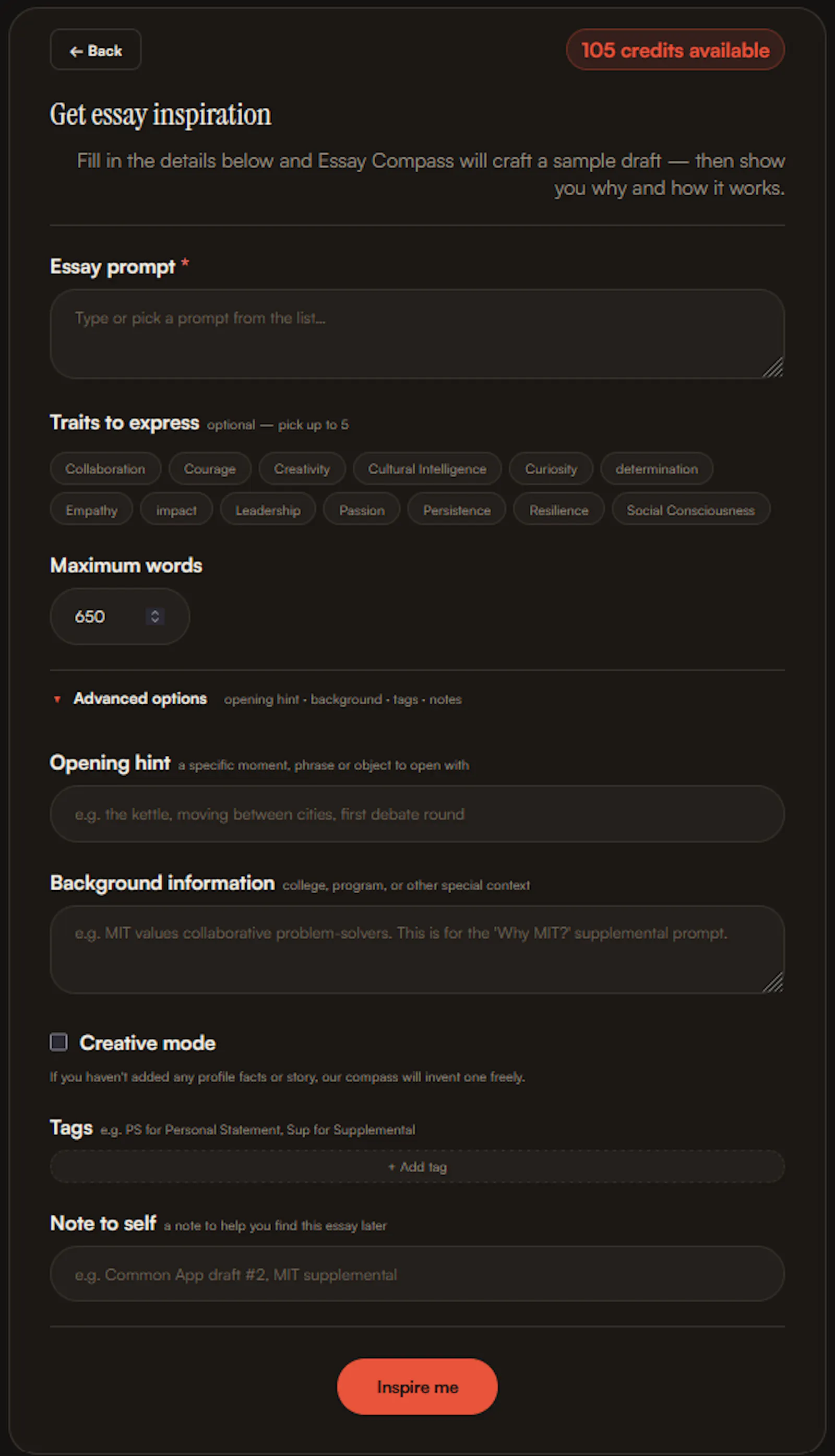 EssayCompass screenshot 3