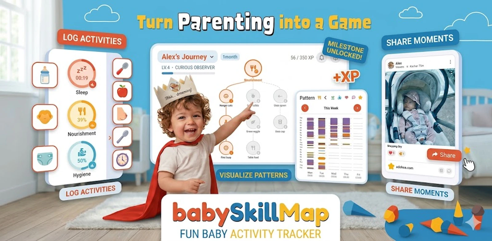 BabySkillMap on IOS screenshot 1