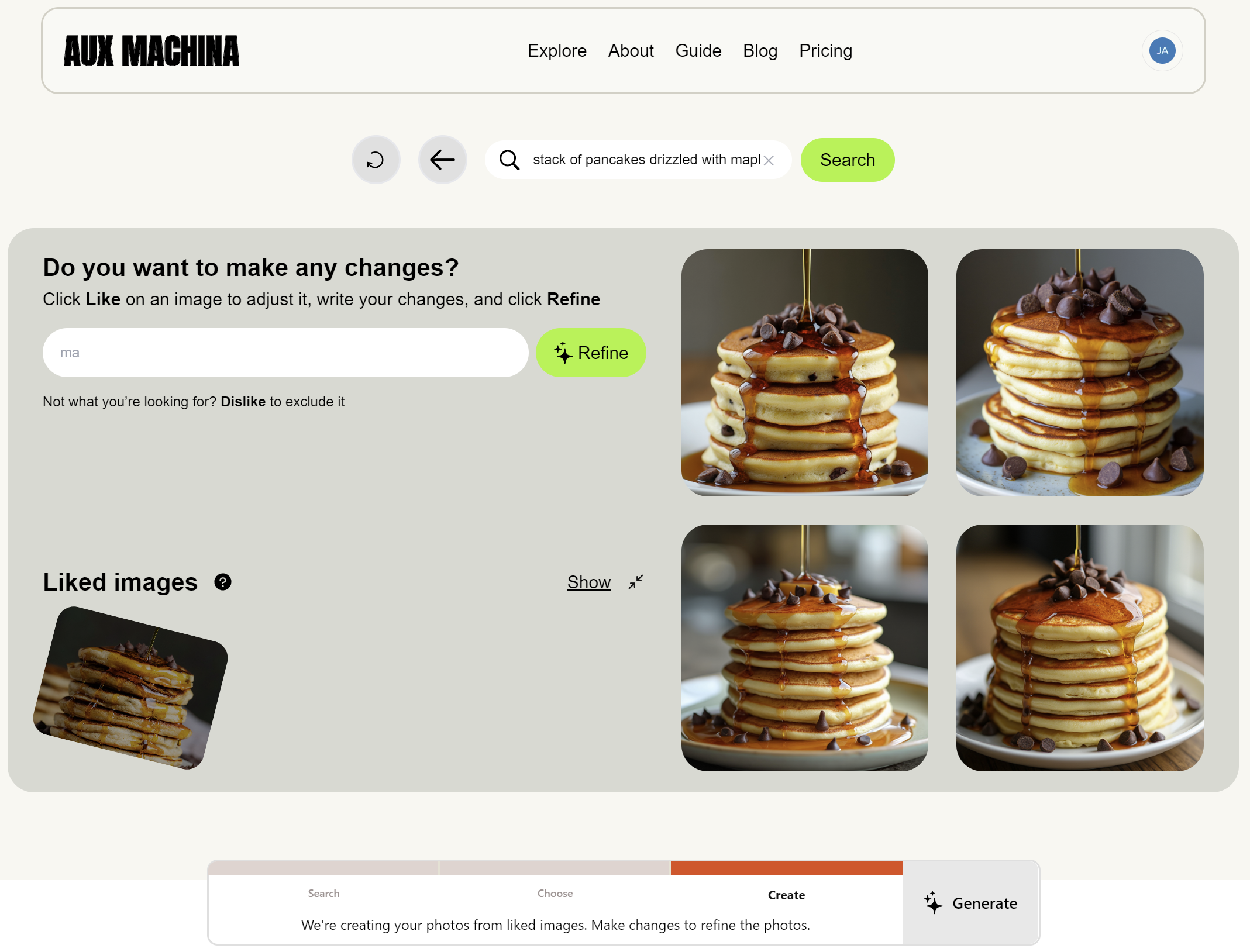 Machina - Visuali personalizzati in secondi senza suggerimenti media 5