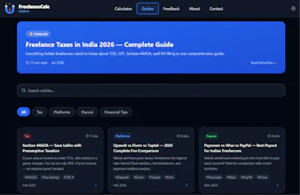 FreelanceCalc India gallery image