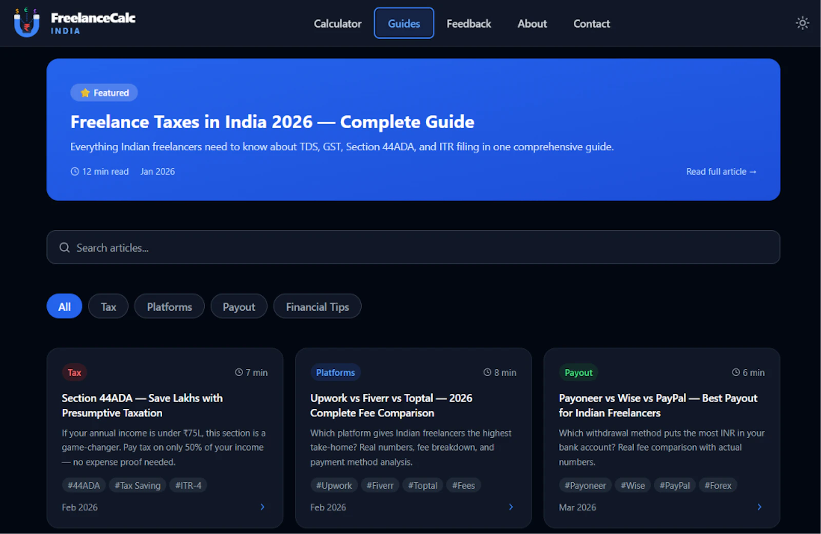 FreelanceCalc India screenshot 7