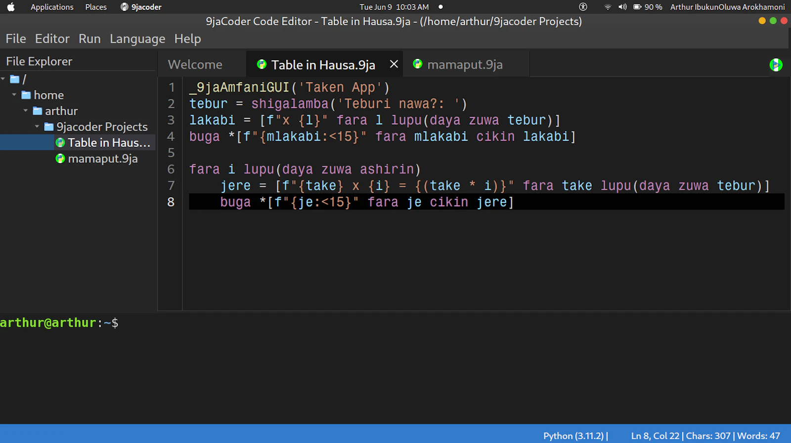 9jaCoder Code Editor (9CE) screenshot 5