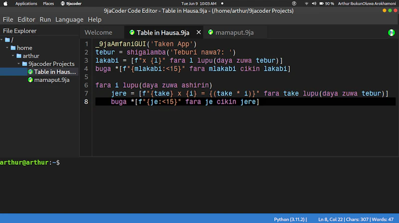 9jaCoder Code Editor (9CE) screenshot 5