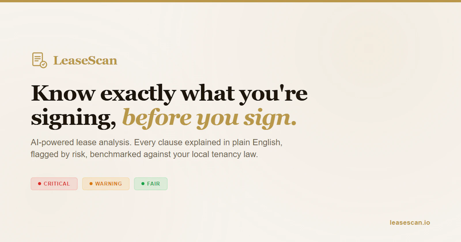 LeaseScan by VantagePoint Networks screenshot 1