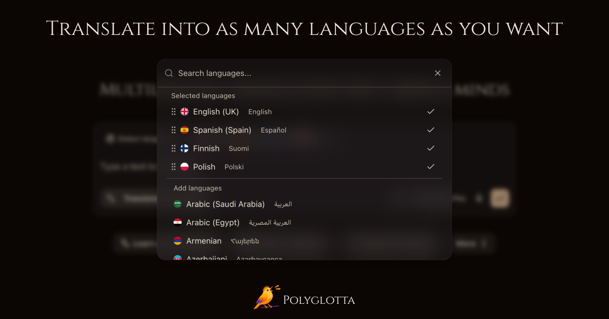 Polyglotta gallery image