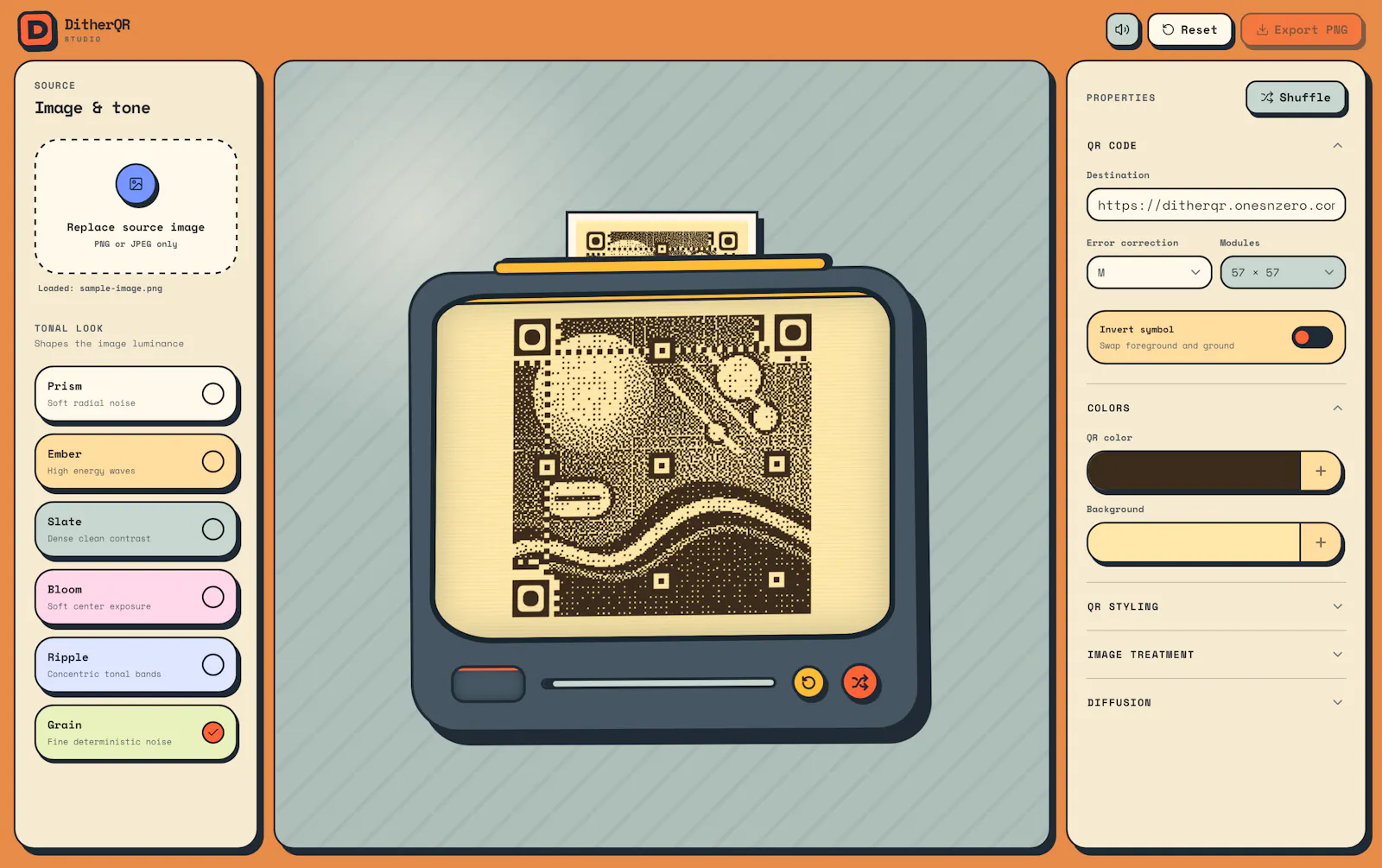 DitherQR screenshot 5