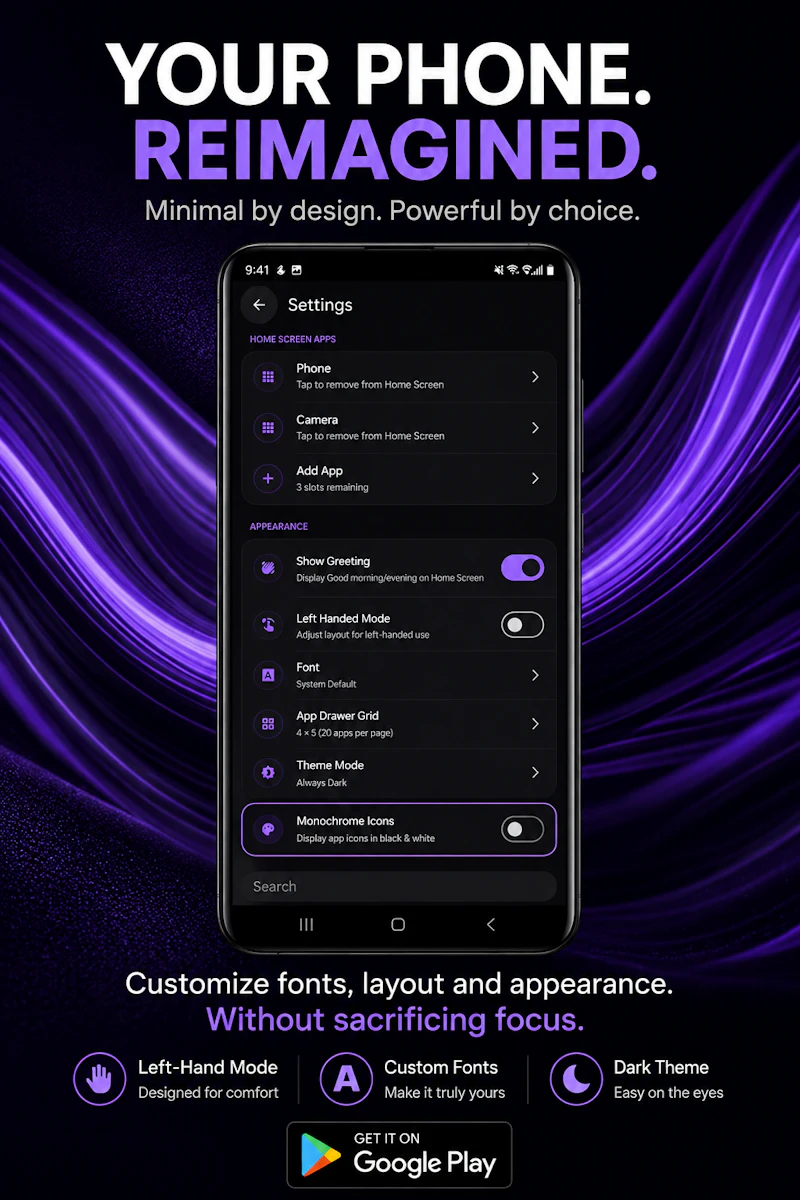 Focus Launcher screenshot 2