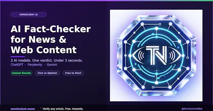Omniscient AI — Triple AI Fact Checking gallery image